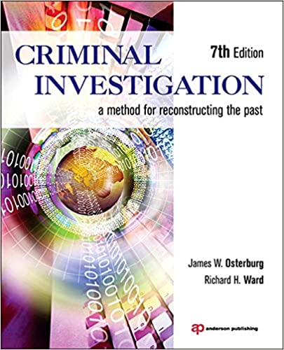 Criminal Investigation: A Method for Reconstructing the Past (7th Edition) - Original PDF